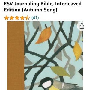 ESV Journaling Bible Interleaved NWB